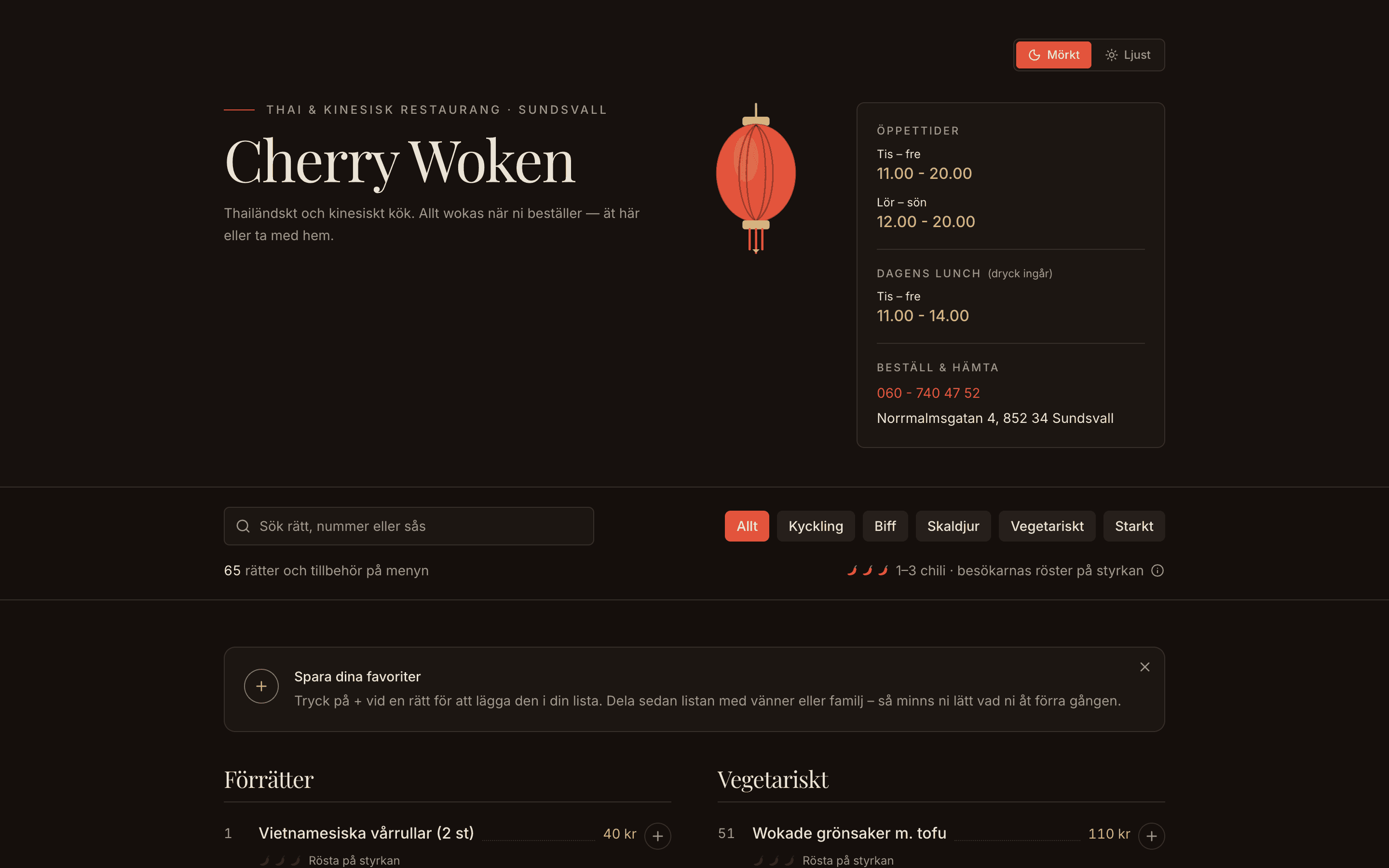 Cherry Woken
